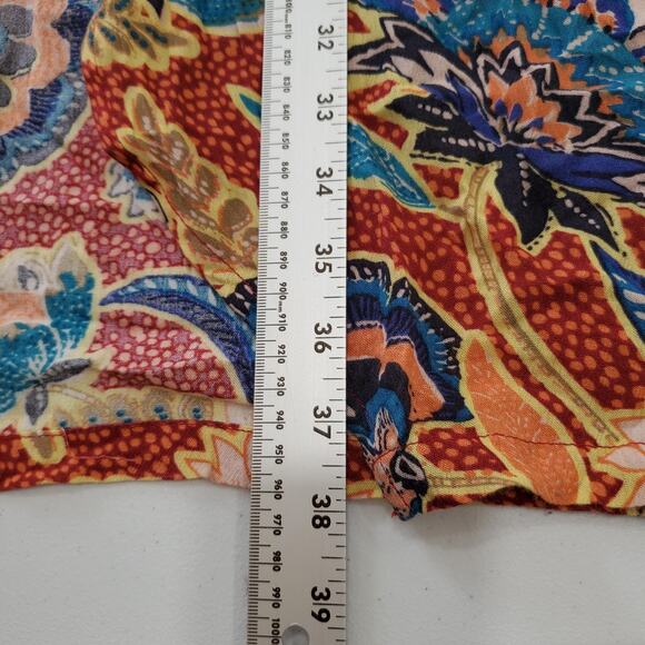 Andersen & Lauth Kimono Cardigan Womens One Size Floral Boho Open Front Viscose - Picture 5 of 7